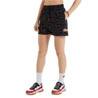 Spodenki damskie - Spodenki damskie Ellesse Pencil sportowe bawełniane szare w centki -L - miniaturka - grafika 1