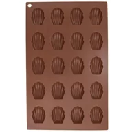 Formy do ciast - Orion Forma do pieczenia muszelek silikonowa na MUSZELKI 151722 - miniaturka - grafika 1