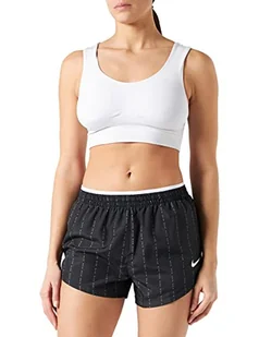 Nike Szorty damskie W Nk Df Icnclsh Tempo Lx, czarno-biały, M - Spodenki damskie - miniaturka - grafika 1