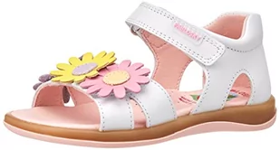 Pablosky 014300, sandały z obcasem, białe, 22 UE - Buty dla dziewczynek - miniaturka - grafika 1
