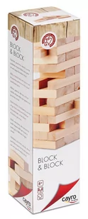 Cayro Jenga Chwiejąca sięieża Block a Block 0652 - Gry planszowe - miniaturka - grafika 1