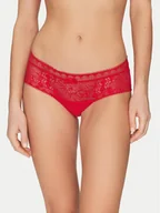 Majtki damskie - Chantelle Figi klasyczne Day To Night C15F40 Czerwony - miniaturka - grafika 1