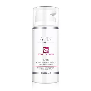 Apis Professional Krem wypełniająco-napinający z kompleksem Linefill - Professional Secret Of Youth Filling And Tensing Cream With Linefill Tm Formula - Kremy do twarzy - miniaturka - grafika 2
