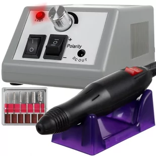 Beautylushh, Frezarka dopaznokci manicure pedicure + Frezy 12 - Frezarki do paznokci - miniaturka - grafika 1