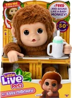 Zabawki interaktywne dla dzieci - Little Live Pets TOY INTERACTIVE MONKEY 26613 - miniaturka - grafika 1