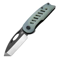 Scyzoryki - Bestech EXPLORER D2, Satin+Black, Przezroczysty G10 BG37C - miniaturka - grafika 1