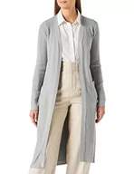 Swetry damskie - Usha Damski kardigan, szary, XS/S - miniaturka - grafika 1