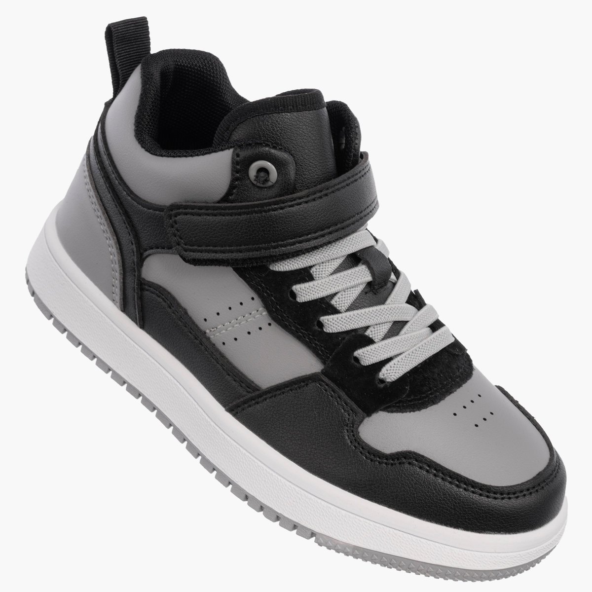 Buty Chłopięce Sneakersy Szare Na Rzepy Sportowe Za kostkę TC819 i TC823 Szary 26
