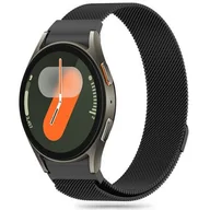 Akcesoria do smartwatchy - MILANESEBAND BRANSOLETA MEDIOLAŃSKA BRANSOLETKA DO SAMSUNG GALAXY WATCH 4 / 4 CLASSIC / 5 / 5 PRO / 6 / 6 CLASSIC / 7 / FE - BLACK - miniaturka - grafika 1