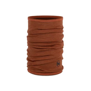 Dziecięcy Komin BUFF MERINO LIGHTWEIGHT 113020.330.10.00 – Pomarańczowy - Szaliki i chustki dla dzieci - miniaturka - grafika 1