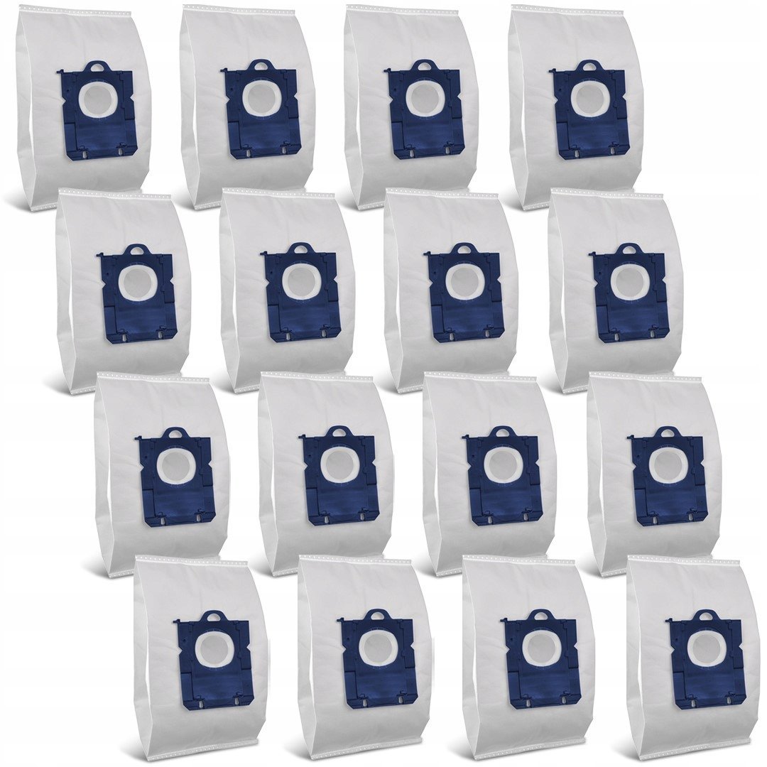 16x WORKI DO ODKURZACZA ELECTROLUX PHILIPS AEG S-BAG ZAMIENNIK E201SM S BAG