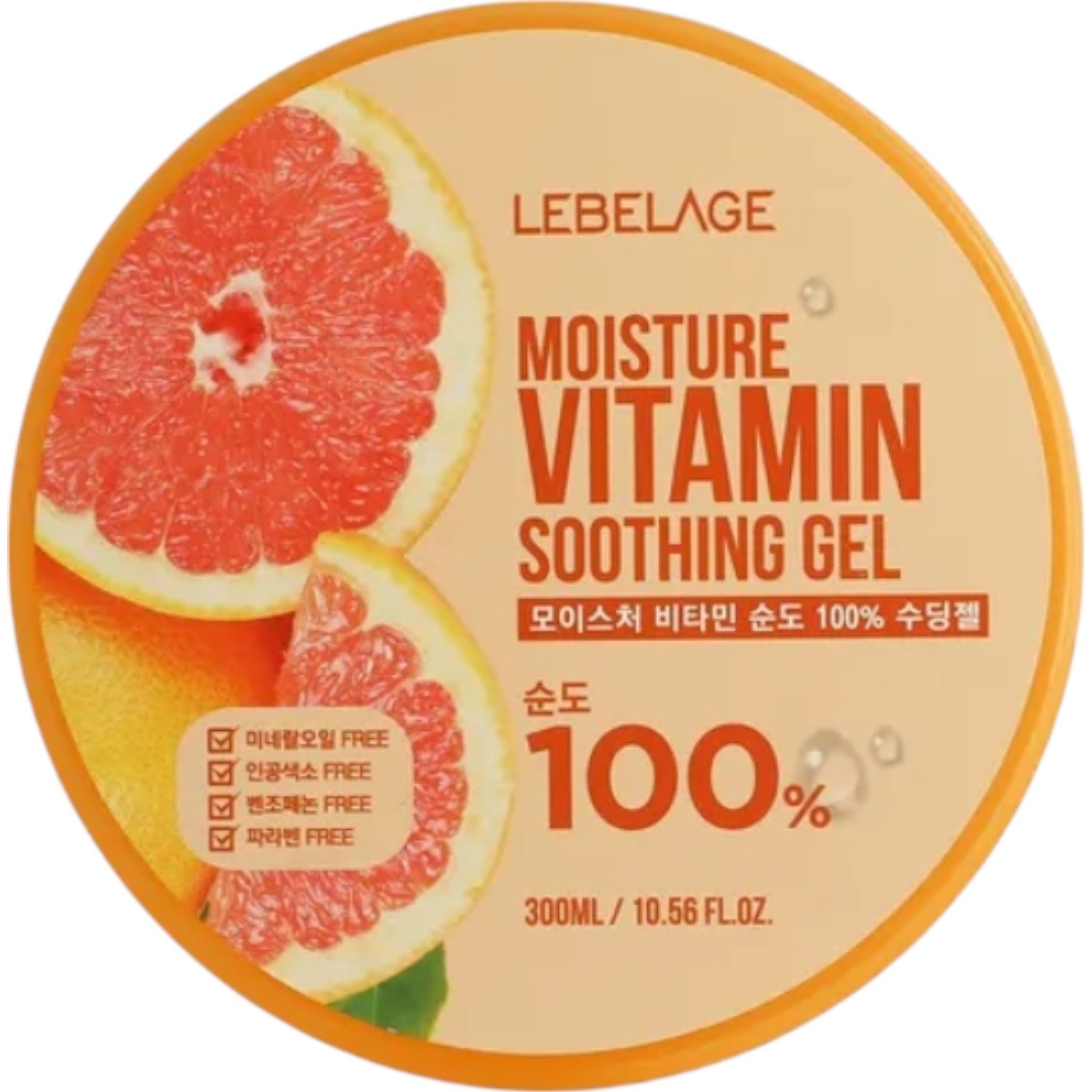Lebelage Moisture Vitamin Purity 100%, Żel do twarzy i ciała