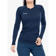 Bluzy narciarskie - Bluza termoaktywna damska Mammut Trift Longsleeve - miniaturka - grafika 1