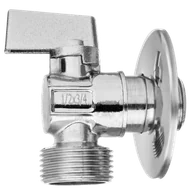 Zawory i kraniki - INVENA ZAWÓR KUL ODC DO DOLNOPŁUKA Z METAL.1/2X 1/2" POKRĘTŁEM KOLOR KART. - miniaturka - grafika 1