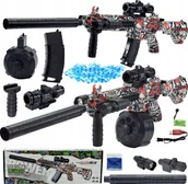 Zabawki militarne - Skleplolki KARABIN AUTOMAT NA KULKI ŻELOWE PISTOLET DUŻY M416 - miniaturka - grafika 1