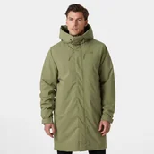 Płaszcze damskie - Płaszcz ocieplany Helly Hansen MUNICH INS RAIN COAT- Lav Green XL - miniaturka - grafika 1