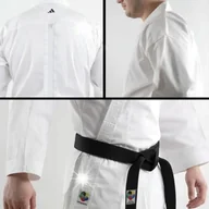Kimona, stroje i obuwie - KIMONO KARATE - KARATEGA ADIDAS WKF CLUB DLA DZIECI MOCNE WYGODNE - 200CM - miniaturka - grafika 1