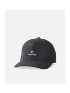 Czapki i chusty sportowe męskie - Czapka RIP CURL Vaporcool Delta Flexfit Cap czarny S/M - miniaturka - grafika 1