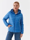 Kurtki damskie - Tommy Hilfiger Kurtka przejściowa WW0WW38927 Niebieski Regular Fit - miniaturka - grafika 1