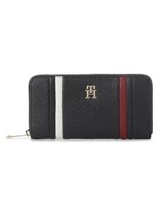 Tommy Hilfiger - Portfel damski, niebieski|wielokolorowy - Portfele - miniaturka - grafika 1