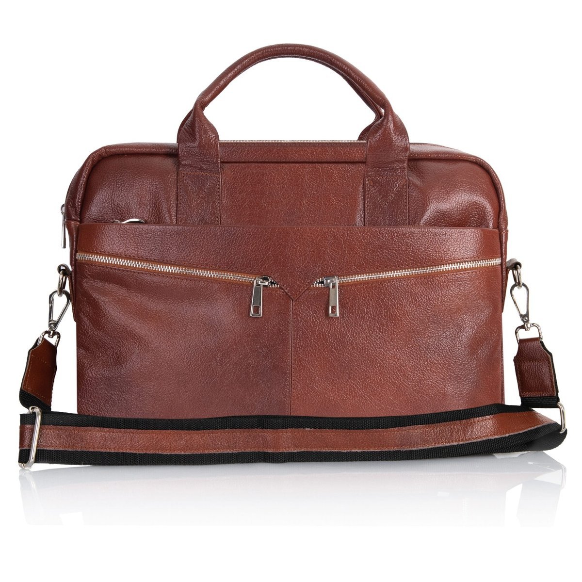 Torba męska skórzana Tizano TM01 brąz cieniowany