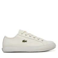 Trampki męskie - Tenisówki Lacoste Backcourt 7-49CMA0017 Biały - miniaturka - grafika 1