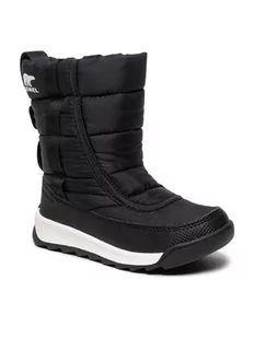 Sorel Śniegowce Childrens Whitney II Puffy Mid Wp NC3873 Czarny - Buty dla dziewczynek - miniaturka - grafika 1