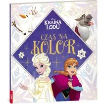 Kraina Lodu Czas na kolor - Kolorowanki, wyklejanki - miniaturka - grafika 1