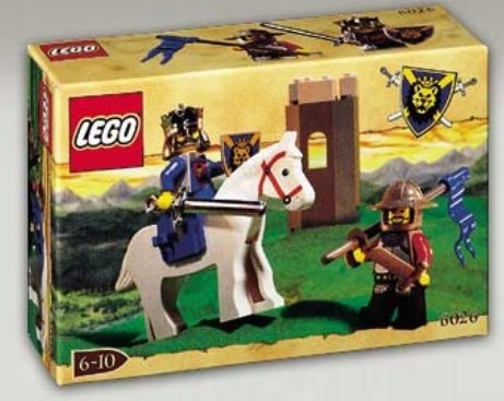 LEGO 6026 Knights' Kingdom - Król Leo