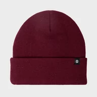 Czapki narciarskie - Zimowa czapka beanie Sporty zimowe SIROKO Snowflake Maroon Bordowy Mężczyzna - miniaturka - grafika 1