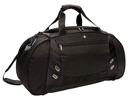 Swiss Peak Bolsa De Fin Semana/torba podróżna, 61 cm, 40 litrów, czarna (Negro), Czarny (Negro), 61 centimeters, Torba podróżna