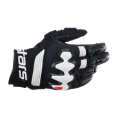 Rękawice motocyklowe - Rękawice Motocyklowe Alpinestars Halo Leather Czarny/Złamany BiałyXL - miniaturka - grafika 1