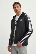 Kurtki męskie - adidas kurtka Essentials męska kolor czarny przejściowa IB0381 - miniaturka - grafika 1