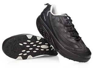 Buty FIT WALK z podeszwą kołyskową czarne 42 - Trampki damskie - miniaturka - grafika 1