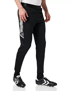 Spodnie męskie - adidas adidas Męskie spodnie Con21 Tr PNT czarny czarny/biały XL GE5423 - grafika 1