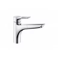 Baterie kuchenne - KLUDI 329430562 MIX jednouchwytowa bateria kuchenna, wyciągana obrotowa wylewka, uchwyt kabłąkowy - miniaturka - grafika 1