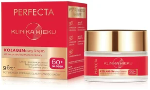 PERFECTA_Klinika Wieku kolagenowy krem silnie przeciwzmarszczkowy na dzień 60+ 50ml - Kremy do twarzy - miniaturka - grafika 1