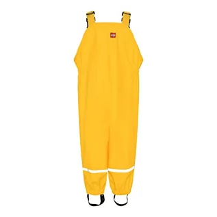 Spodnie i spodenki dla chłopców - LEGO Wear Baby - chłopięce spodnie przeciwdeszczowe duplo chłopięce Power 101-19452, jednokolorowe, rozmiar 104, zielone (Light Green 835), Żółty (Yellow 225), 92 - grafika 1