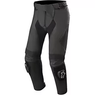 Odzież motocyklowa - Alpinestars Spodnie motocyklowe Missile V2 Skórzane Spodnie Czarne, Czarne, 48 - miniaturka - grafika 1