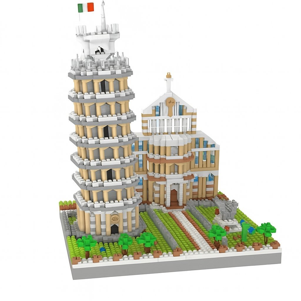 Klocki konstrukcyjne Krzywa Wieża w Pizie Tower of Pisa 2680 el. 32083