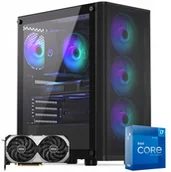 Zestawy komputerowe - Komputer Gamingowy Intel I7 RTX 4070 32 GB 1TB PC do GIER - miniaturka - grafika 1
