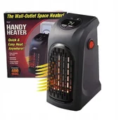 Ogrzewanie przenośne - Grzejnik elektryczny farelka do gniazdka mocna 400w 400 W - miniaturka - grafika 1