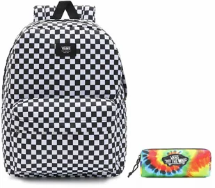 Vans Plecak Old Skool Check Klasyczny Pojemny Sportowy Szkolny Miejski - Plecaki szkolne i tornistry - miniaturka - grafika 47