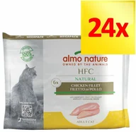 Mokra karma dla kotów - Zestaw Almo Nature Classic, 24 x 55 g - Tuńczyk i kurczak - miniaturka - grafika 1