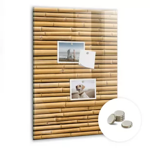Tablica Szklana na Magnes z Grafiką Bambus - 40x60 cm - Tablice i flipcharty - miniaturka - grafika 1