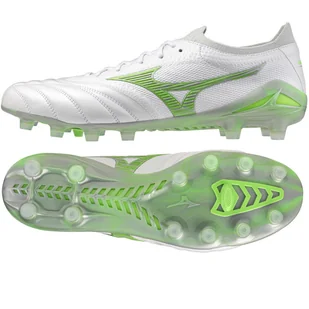 Buty Mizuno Morelia Neo IV Japan FG P1GA254037 biały 44 - Piłka nożna - miniaturka - grafika 1
