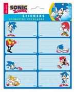 Etykiety do drukarek - Erik Sticker naklejka Sonic The Hedgehog - etykiety samoprzylepne do opisywania - miniaturka - grafika 1