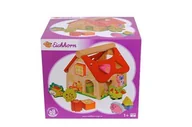 Układanki dla dzieci - Eichhorn Drewniany domek kształtów 2098 - miniaturka - grafika 1