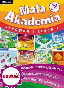 Mała Akademia - Zerówka i Klasa 1 szkoly podstawowej GRA PC - Gry PC - miniaturka - grafika 1