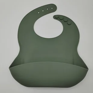 Śliniak silikonowy Karmienie BLW PREZENT DLA DZIECKA Miękki Duży Śliniak - Śliniaki i fartuszki - miniaturka - grafika 1